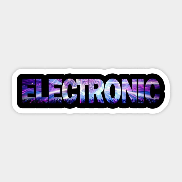 Electronic Music Sticker by RainingSpiders